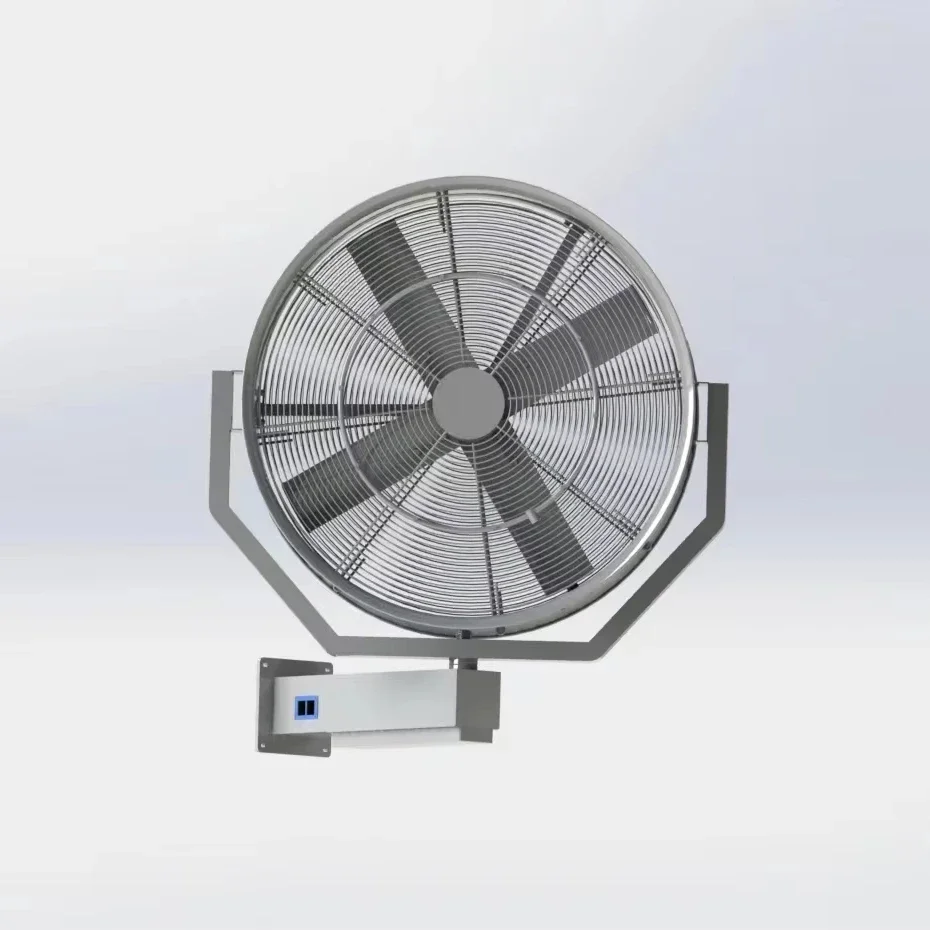 

0.9m/36inch oscillation mist wall fan outdoor industrial water jet cooler air cooling fan for industry