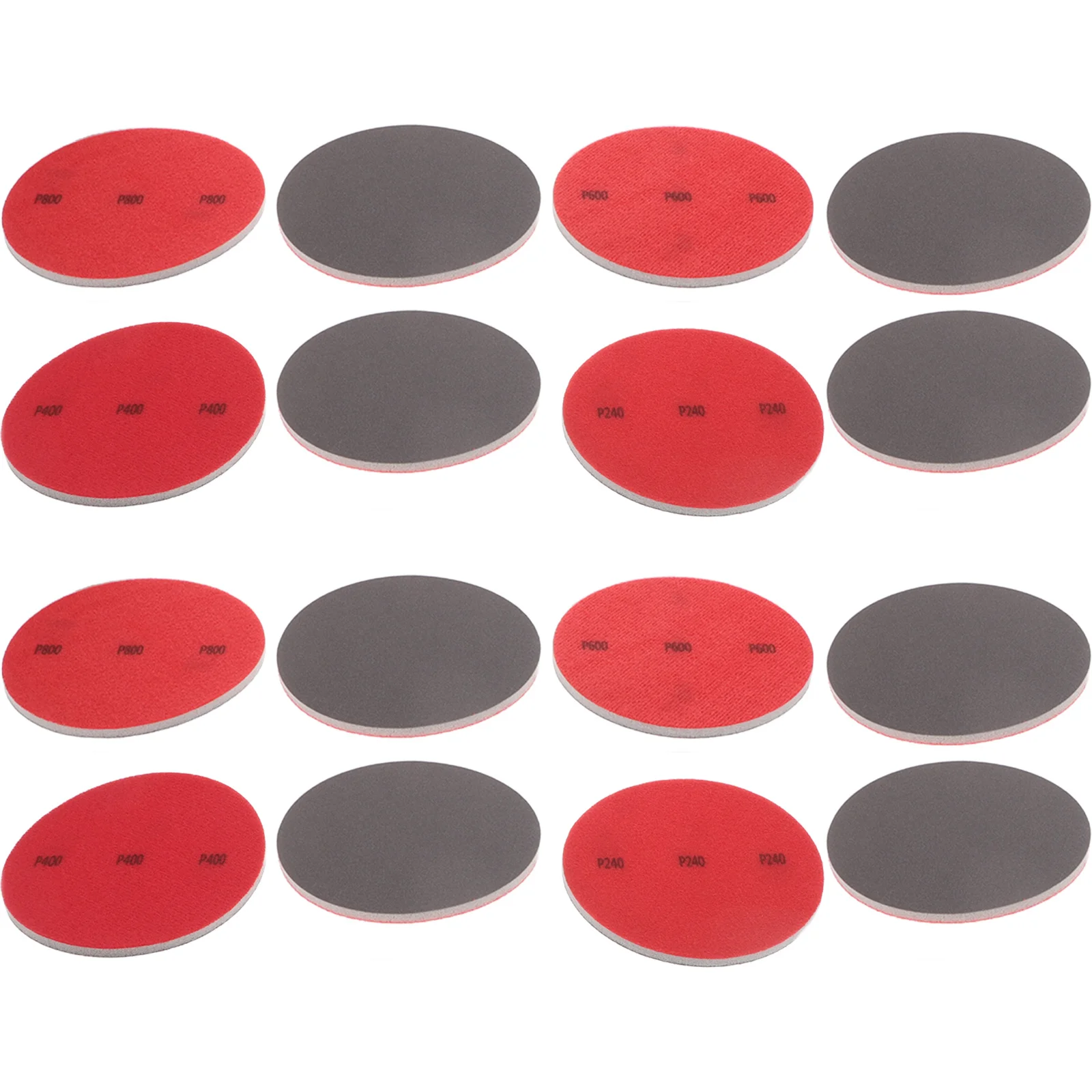 

20Pcs Bowling Ball Resurfacing Kit Sanding Pad Set 240-5000 Grit Polishing Sanding Sponge Cleaning Pads Bowling Ball Surface