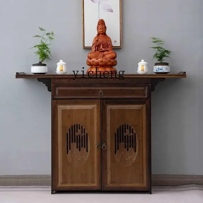 X-16 household tribute table incense table temple table Chinese entrance