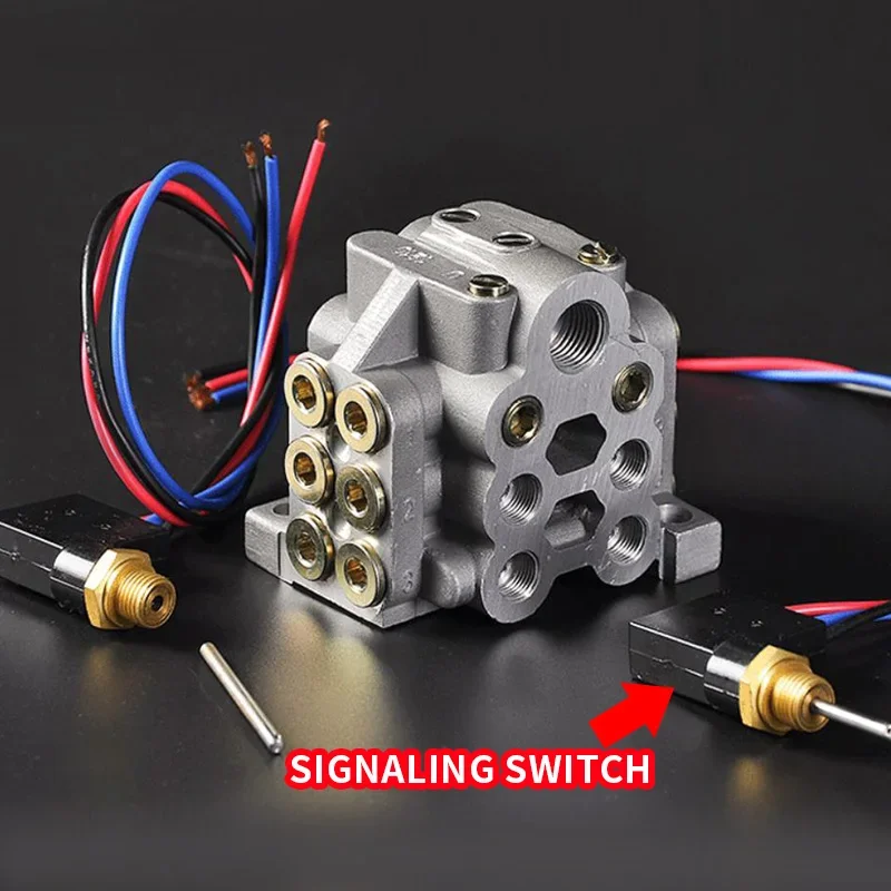 TLF U-12 Type Grease Block Distributor Good Sales Progressive Distribution Block for Centralized Greasing Application Metering