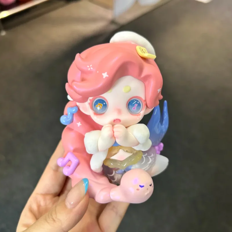 

В наличии Новая оригинальная серия Keeno Wish On The Sea Breeze, слепая коробка, кавайная фигурка, кукла, декор для стола, украшение, игрушка, индивидуальные подарки