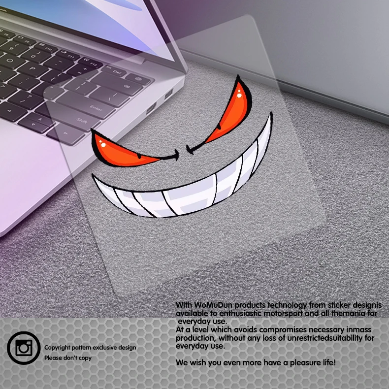 

Funny and fun stickers, devil stickers, reflective and waterproof effects suitable for car, truck, motorcycle fuel tank caps