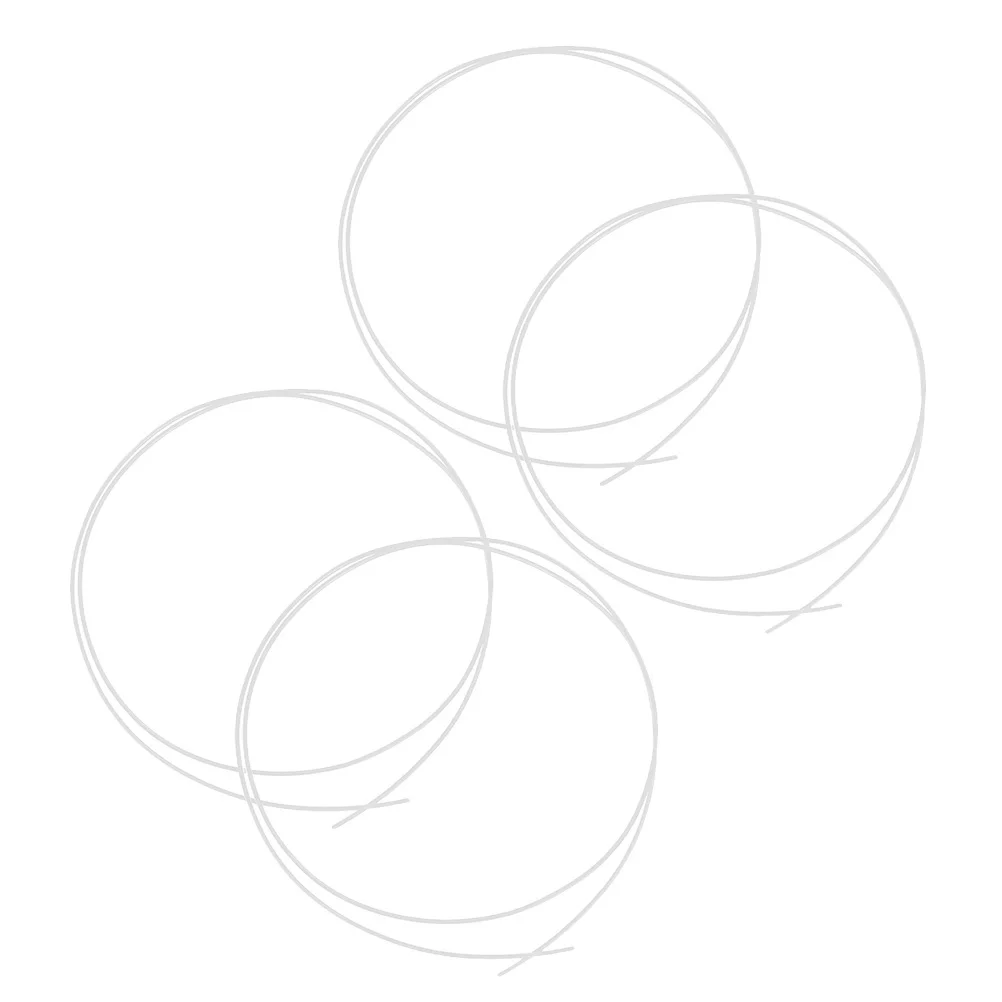 4 Buah Tali Ring Basket: Tali Nilon untuk Penggantian Jaring Rangka Tugas Berat, Kekuatan Tarik Tinggi untuk