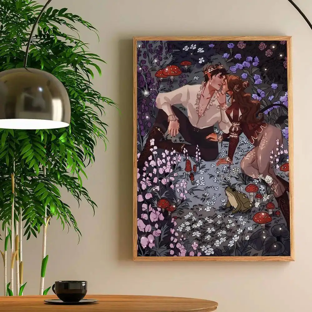 1 قطعة الأمير القاسي J-Jude و C-Cardan المشارك ذاتية اللصق الفن ورق مقاوم للماء ملصق مقهى بار غرفة جدار ديكور #6