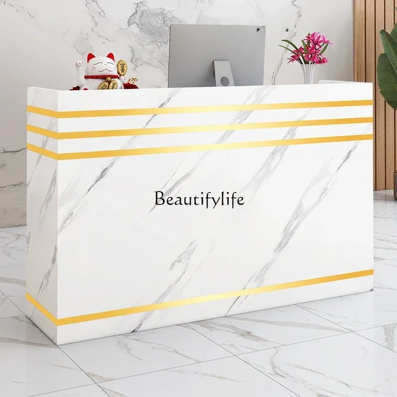 46 متجر مكتب أمامي، مكتب استقبال صغير، سوبر ماركت بسيط وحديث مع أدراج، تسجيل نقدي #3