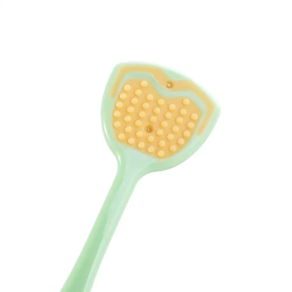 Tête de brosse douce pour l'hygiène buccale, élimine l'halitose, nettoyeur de langue, grattoir à langue, brosse pour livres oraux