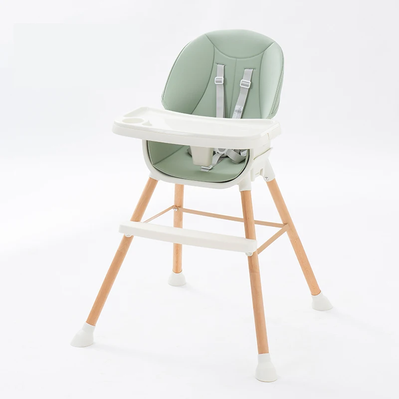 High quality multi functional plastic metal free install kid children baby eating feeding dining baby high chair