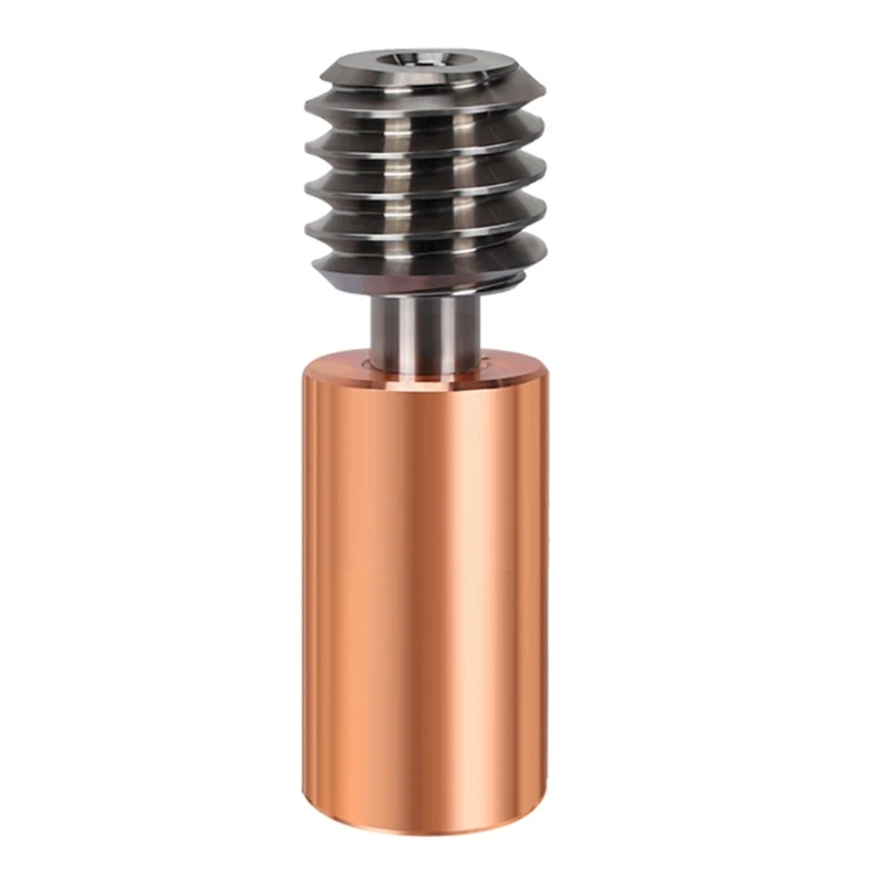 Bimetal Heatbreak Titanium Alloy Throat Copper Plating 1.75MM Heat Break Replacement for Flying Bear Ghost6/5 3D Printer