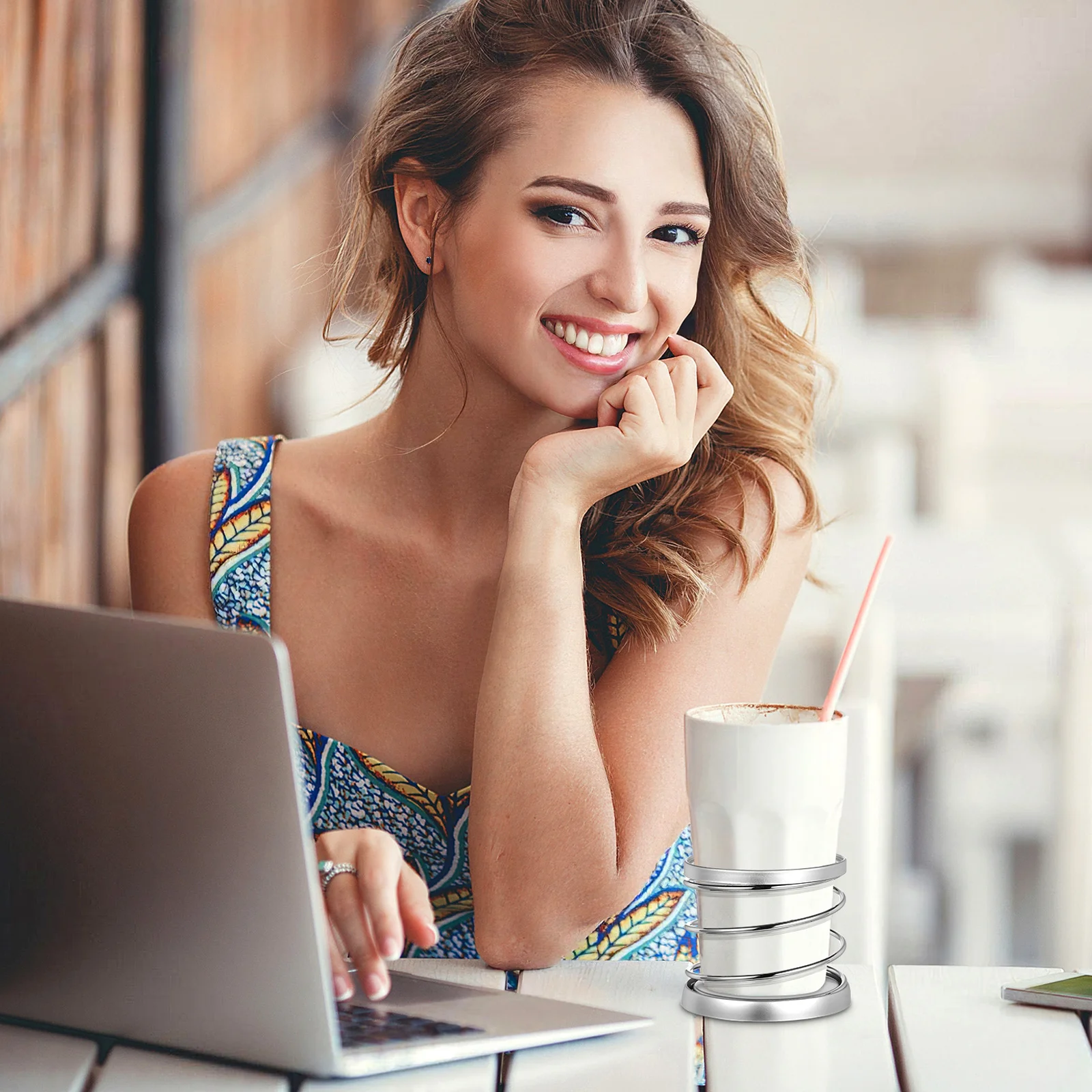 

Universal Car Cup Holder Foldable Drink Organizer Secure Grip Dashboard Cell Phones Keys Cigarettes Multi-Functional Storage