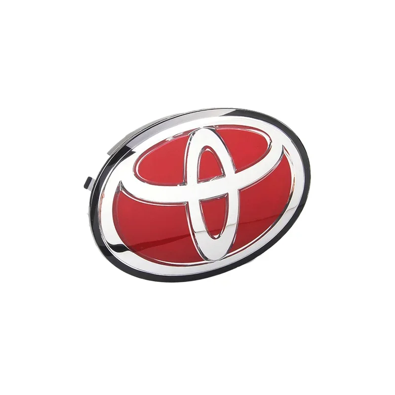 Logotipo de coche 3D para Toyota, serie Camry Corolla RAV4, parrilla delantera, capó, emblema, cola trasera, parachoques, maletero, insignia de marca