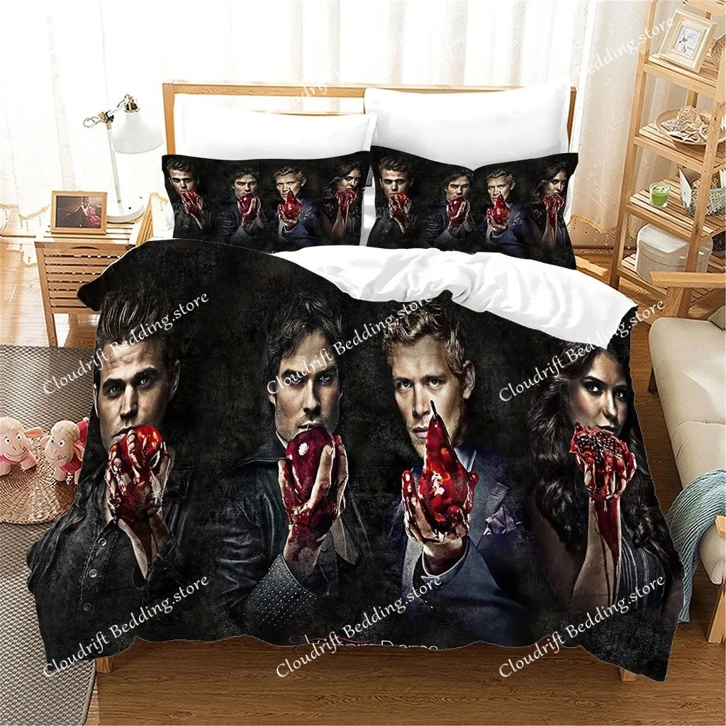 

Bella Vampire girl Duvet Cover The Twilight Pillowcase Bedding Set Boys Girls Bedroom Decoration Gift Single Double Size