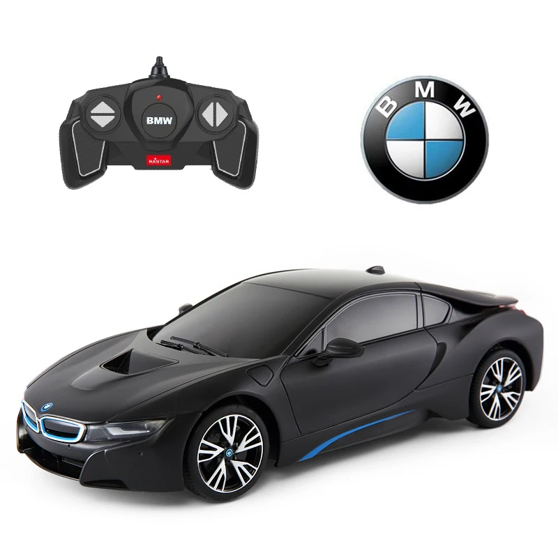 BMW i8 RC Car 1:18 Scale Remote Control Car Model Radio Controlled Auto Machine Toy Gift for Kids Adults Rastar