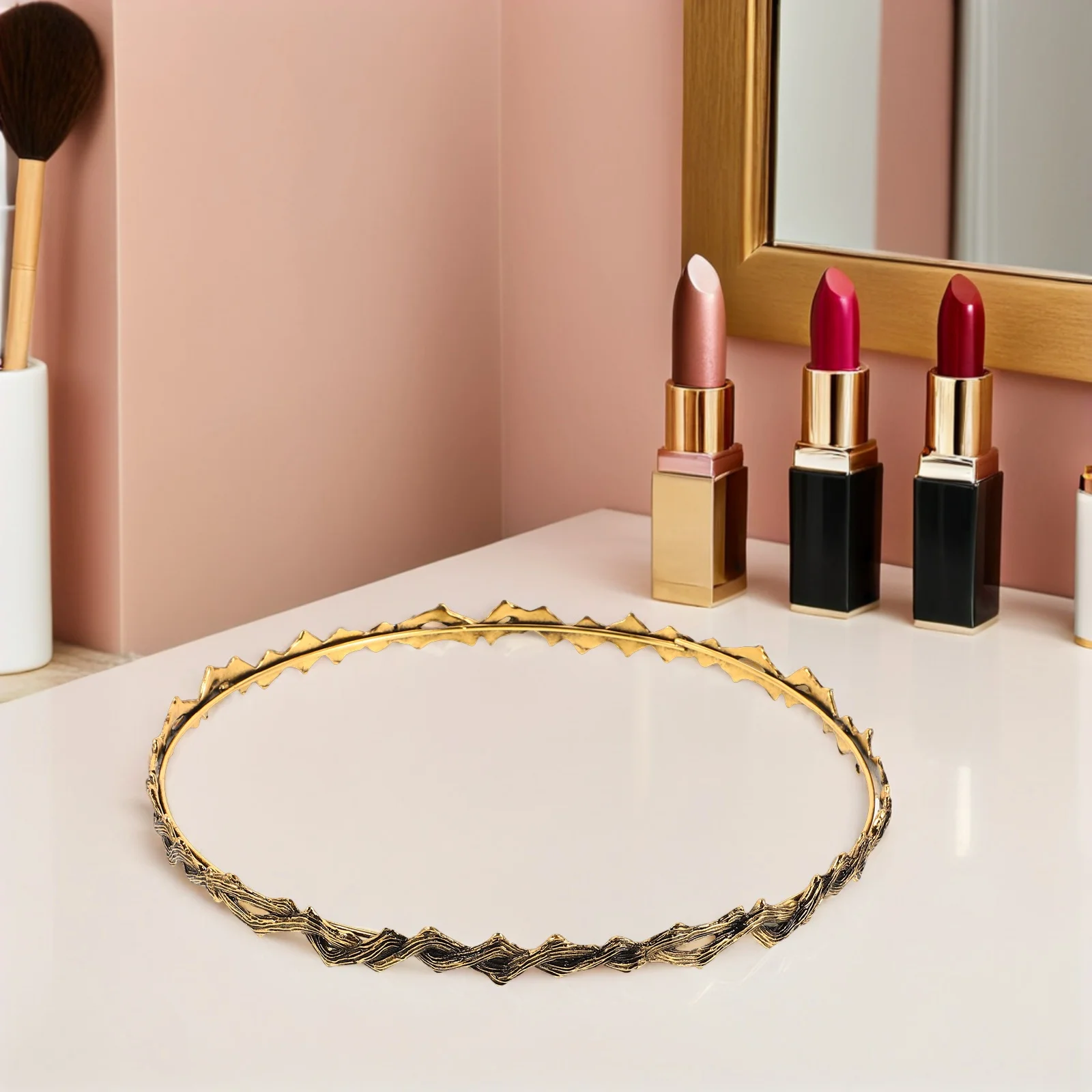 

Vintage Wave Crown Headband for Women Girls Twisted Design Elegant Hair Band Wedding Party Graduation Proms Hair Accessories