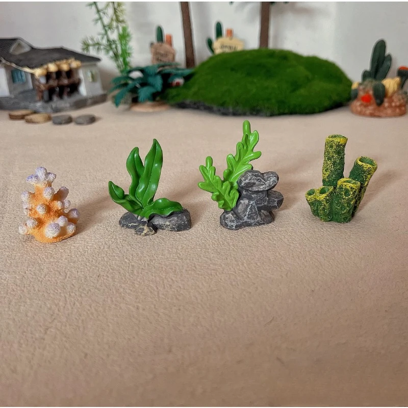 Emulation Miniature Plants Mini Coral Micro Scene Sand Table Shooting Model Props Decoration Ornaments