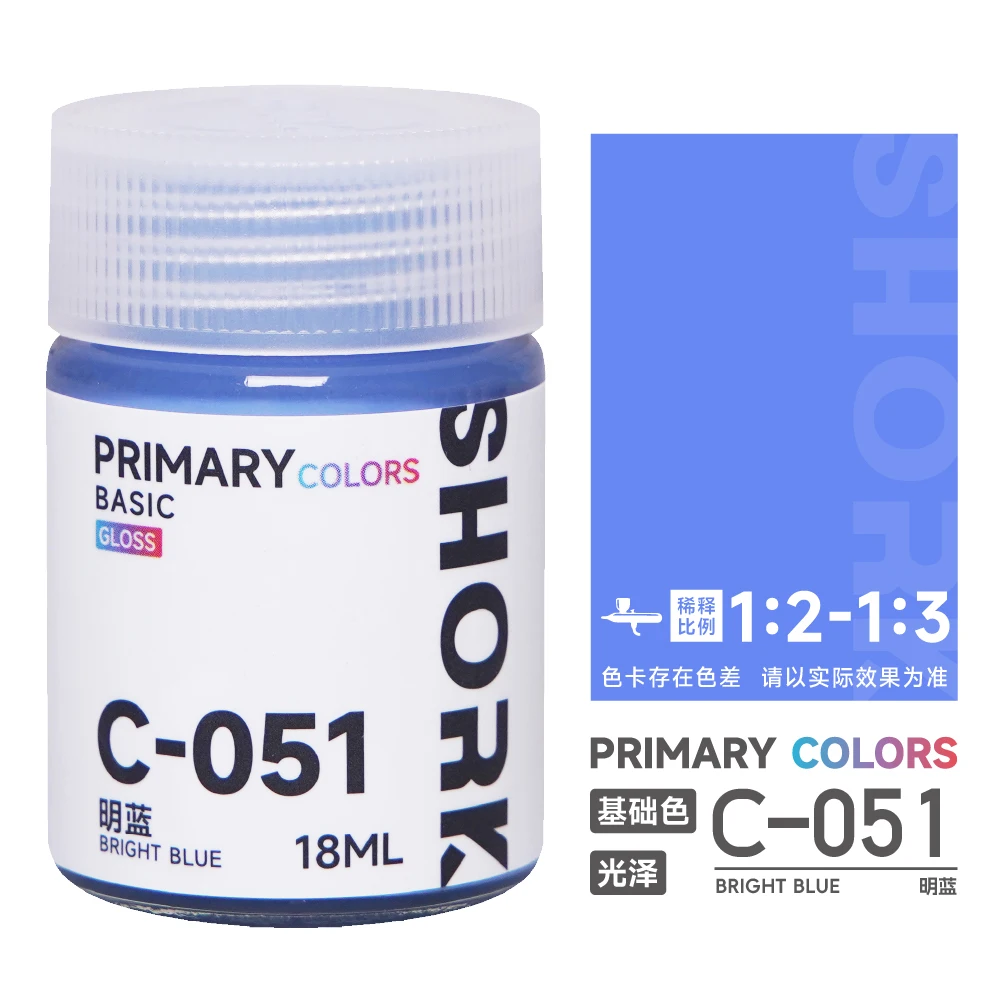 نموذج تلوين قاعدة لامعة على الطلاء الزيتي، نموذج سيارة عسكري من سلسلة SHORK c، نموذج سيارة GK