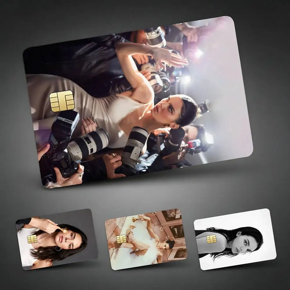 K-Kendall J-Jenner Decorative Waterproof Film Skin Cover Credit Card Stickers Debit Front Bank Bus Pass