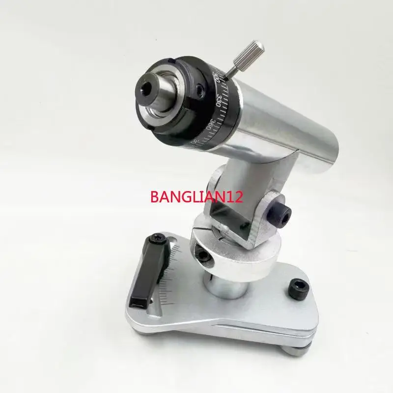 

Bowl and bell repair tool, inner support chuck, fixed angle grinding and refurbished wire drawing