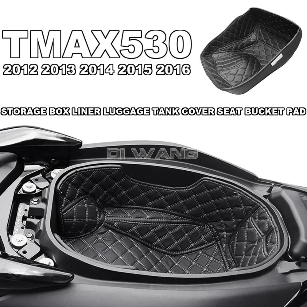 

Motorcycle Storage Box Seat Bucket Liner Cushion Shockproof Abnormal Noise Prevent Scratches Accessories For YAMAHA TMAX530