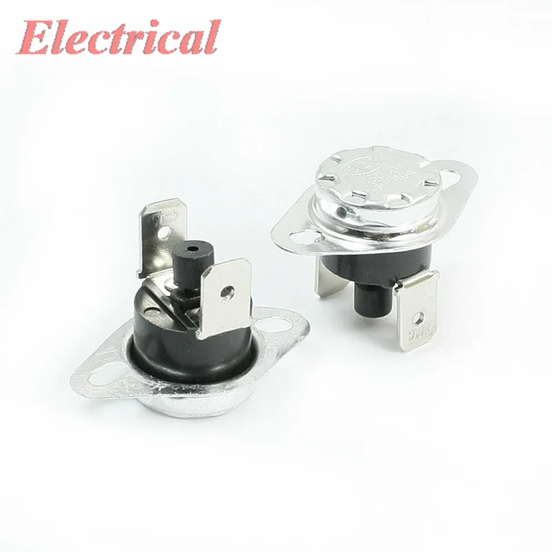 250V 10A NC 45C 50C 55C 60C 65C 70C 75C 80C 85C 90C 95C 97C Degree Celsius Manual Reset Temperature Switch Thermostat KSD301