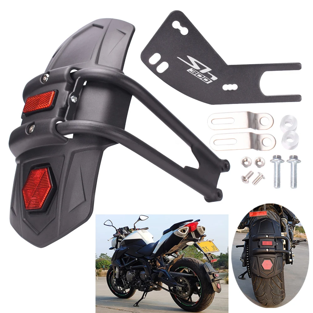 Motorcycle Rear Fender Mudguard Protector Mud Splash Guard Wheel Hugger Cover For Honda SH300 SH 300 SH300I SH 300I