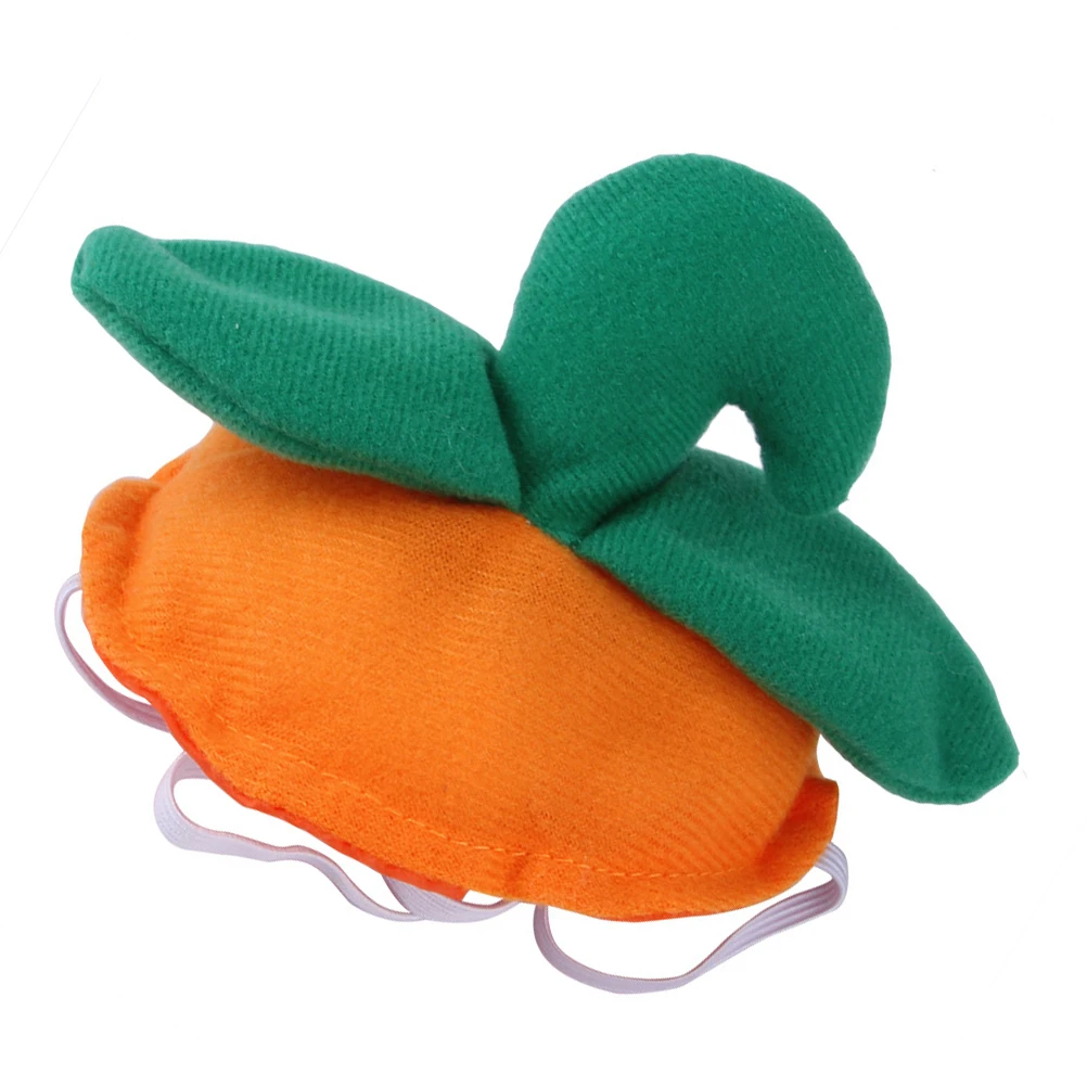 

Dog Halloween Hat Decorative Headdress Adorable Cat Dressing Pumpkin Shaped Cap Headgear