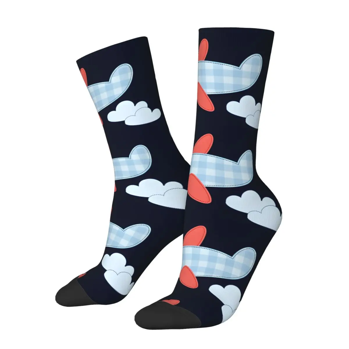 Kids Craft Plane Kawaii Socks School Cartoon Pattern Socks