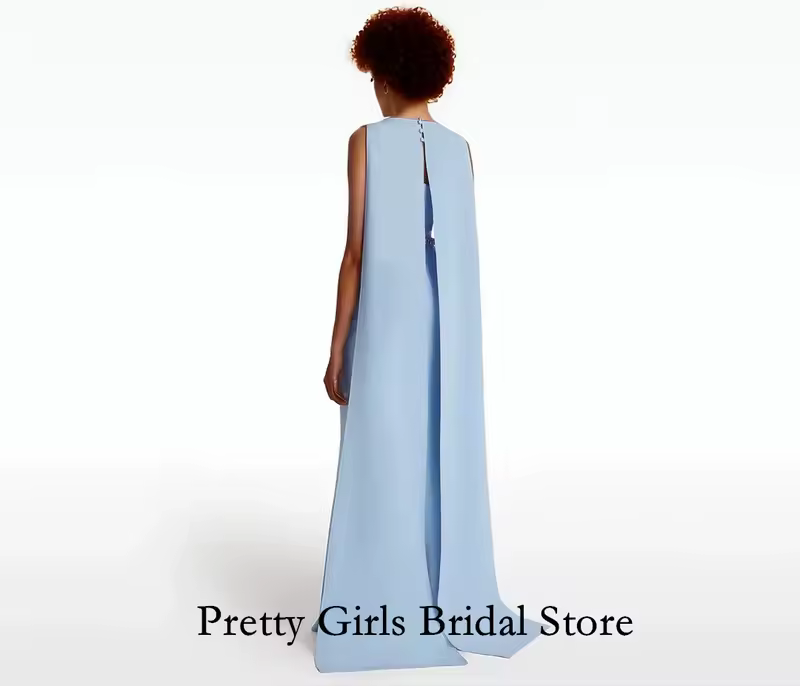 Arabic Morden Style Draped Crystals Evening Dresses Customized Mermaid Formal 프롬드레스 Side Slit Prom Growns Party Women Bride - Image 5