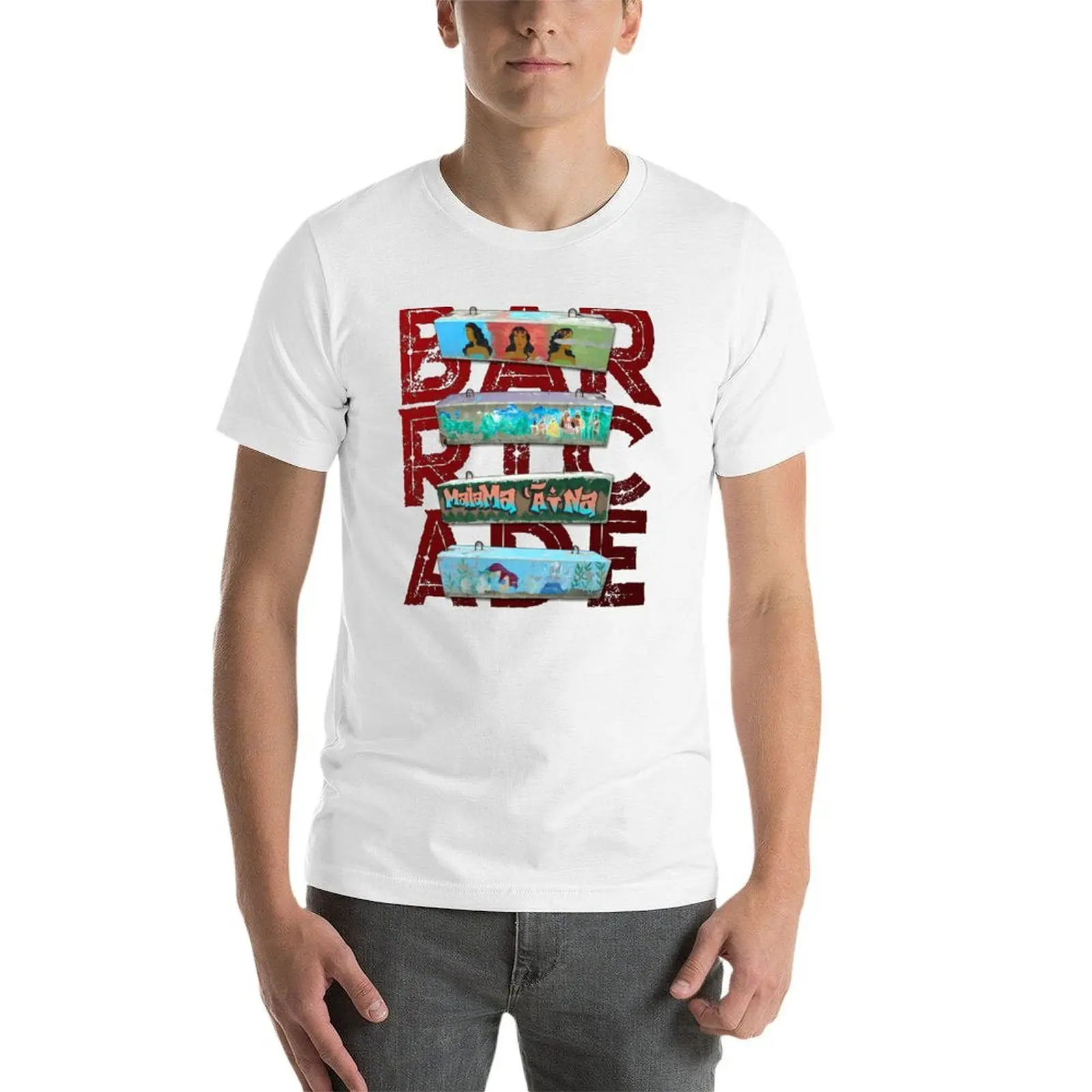 AHT-المتراس تي شيرت تي شيرت مخصص طباعة تي شيرت للرجل القطن مضحك تي شيرت الظلام الفكاهة تي شيرت