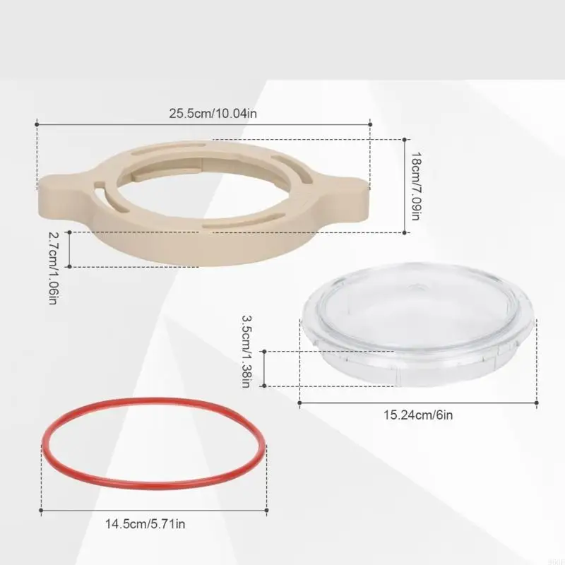 96GF استبدال غطاء مضخة حوض السباحة، كاميرات سهلة التركيب ومشبك منحدر مصنوع من البلاستيك