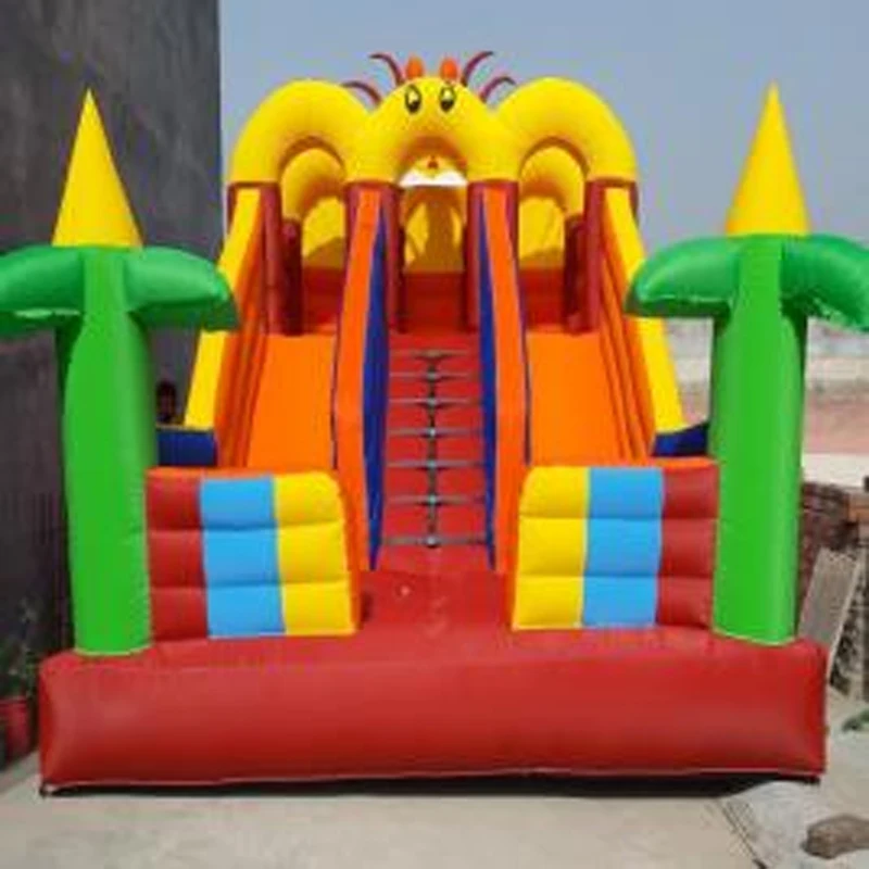 Hot Sell Inflatable Slide Castle Material for Adults and Children Air Bounce Slides Bounce House Bouncy Inflatable Toy