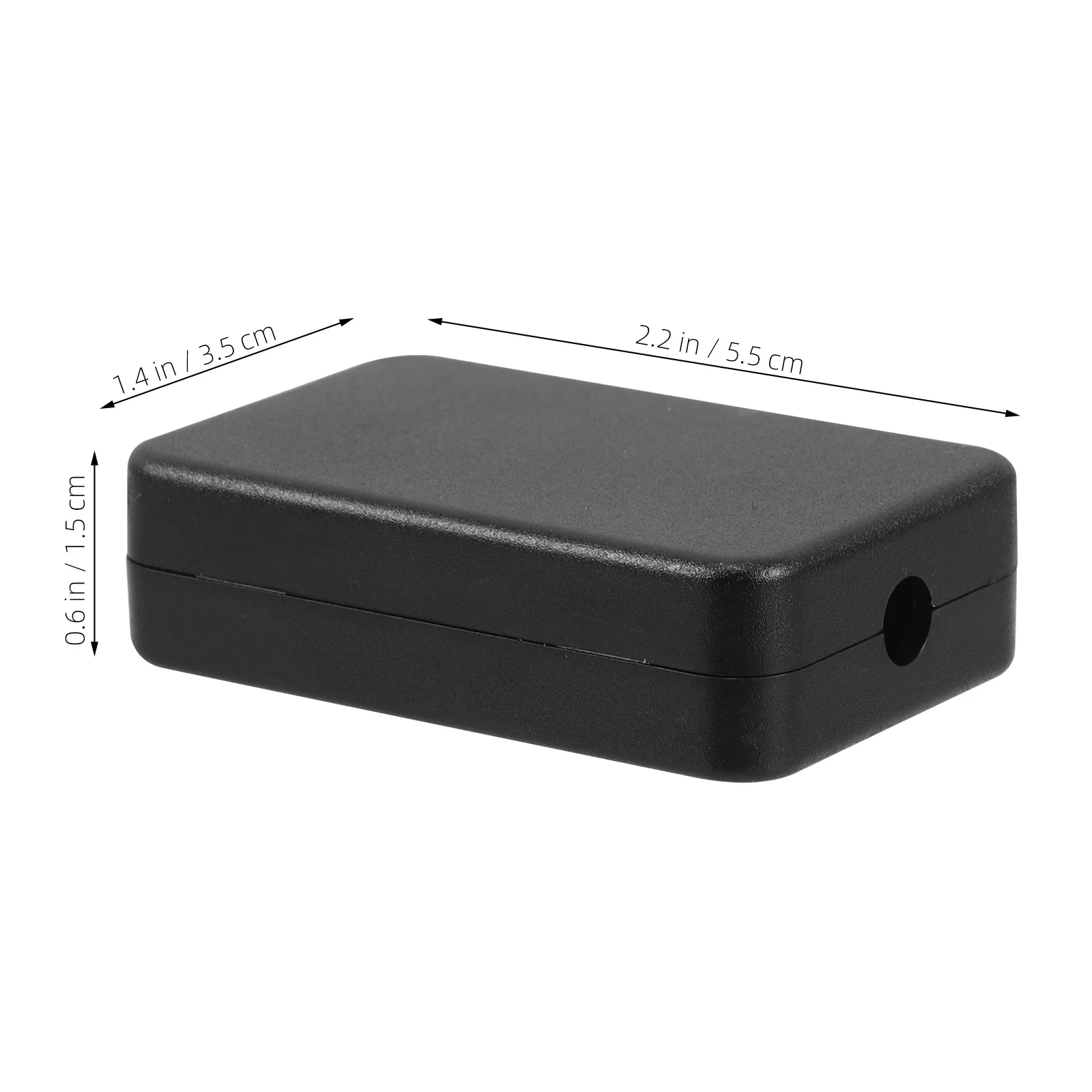 10Pcs Electronic Junction Box ABS Waterproof Project Enclosure with Heat Dissipation for Circuit Board Protection Indoor