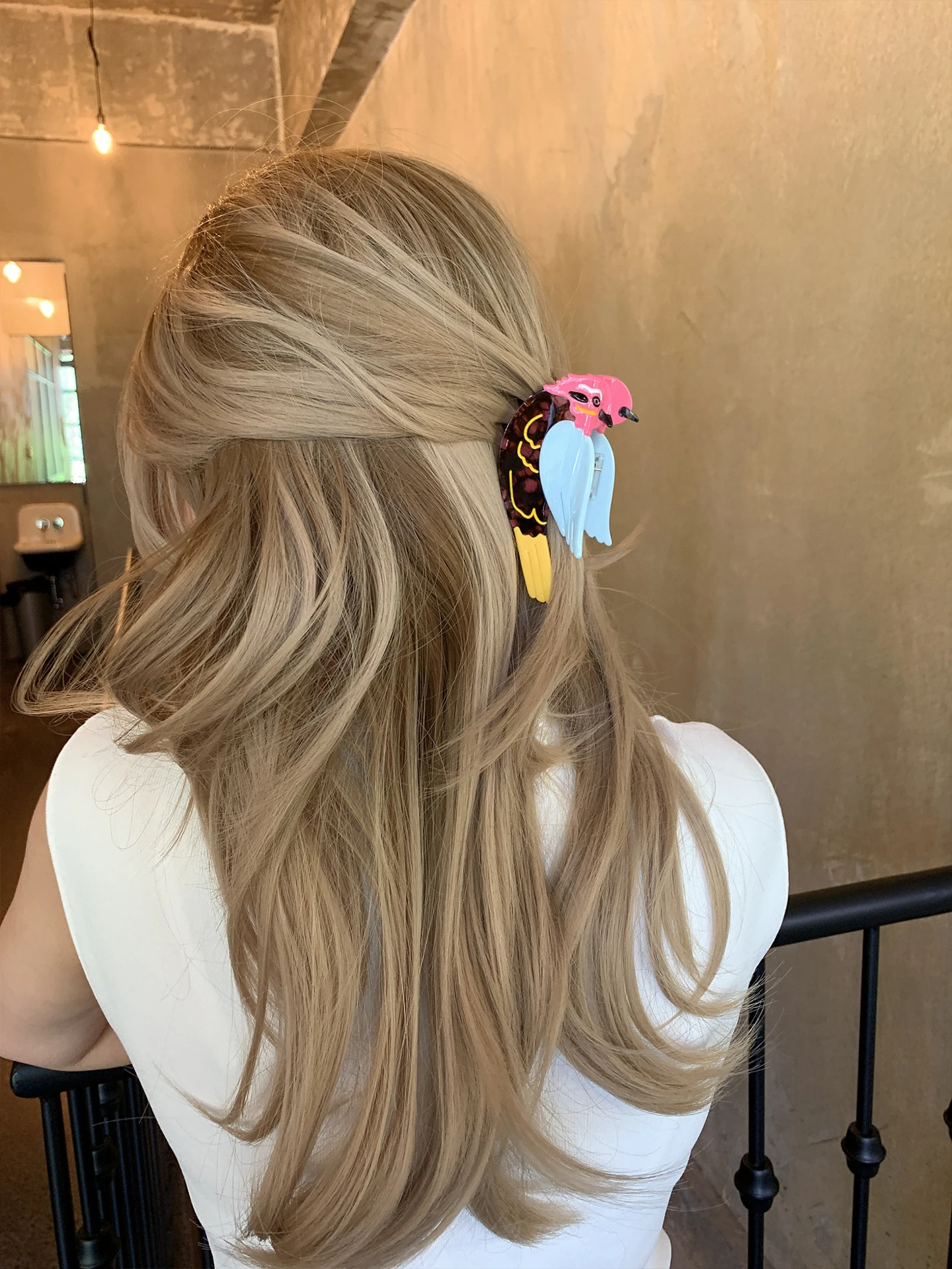 

Cartoon beautiful grab clip, design sense niche shark clip hair grab high-quality hair accessories