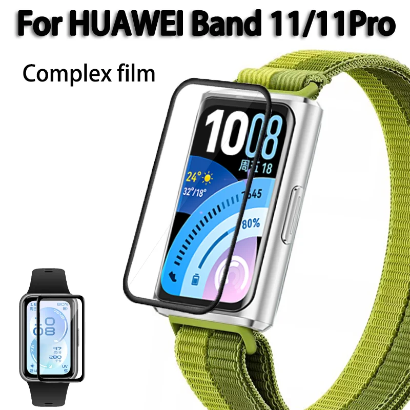Komplexe Folie für Huawei Band 11/11 Pro, kratzfeste Folien, Displayschutzfolien für Huawei Band 11 Pro, Schutzfolie, Zubehör