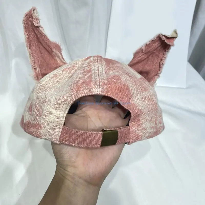 97QE قبعة مقاومة للشمس قابلة للتنفس ذات حواف طويلة قبعة رقص هيب هوب للكبار قبعة بيسبول #4