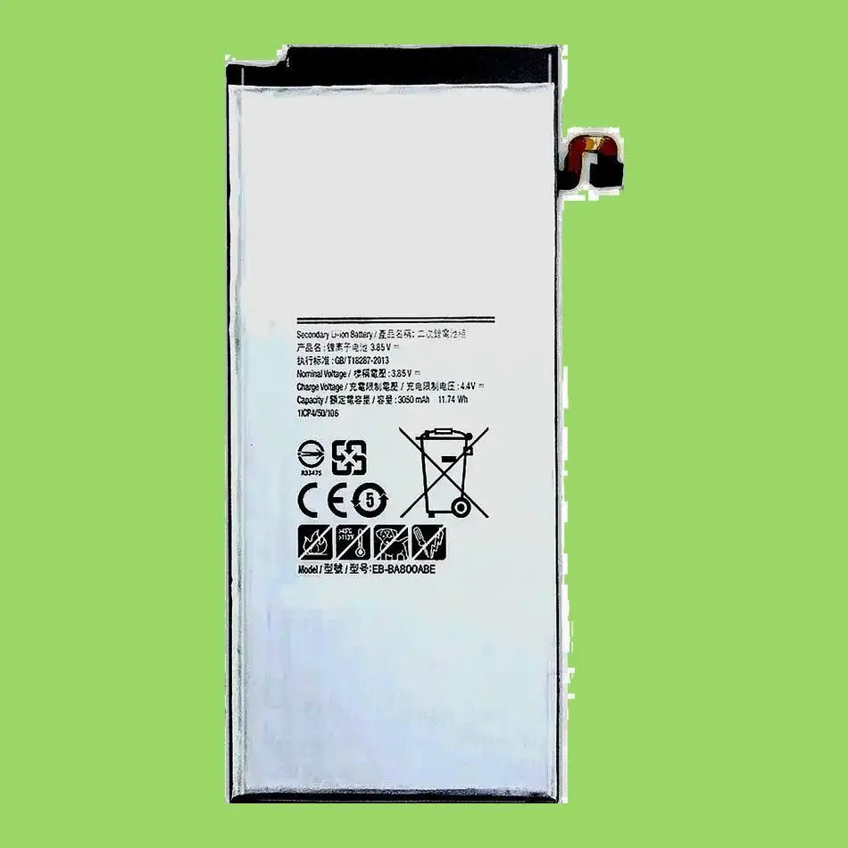 

EB-BA800ABE 3050Mah For Samsung Galaxy A8 A8000 A800F A800S A800YZ Long-Lasting Mobile Phone Battery