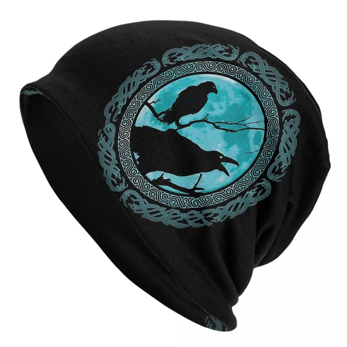 Hat Hugin Munin Odins Ravens Thin Caps For Men Women Skullies Beanies Ski Caps Soft Bonnet Hats