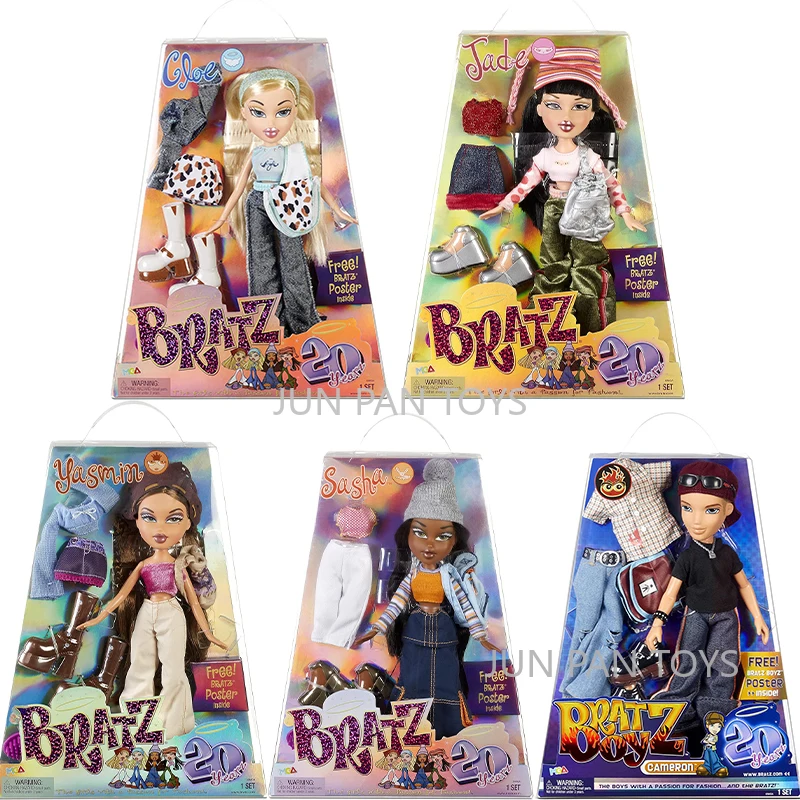 

Original Bratz 20 Yearz Special Edition Fashion Doll Cloe Jade Yasmin Sasha Cameron Collectible 20 Yearz Doll Girls Toys Gift