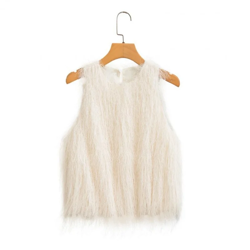 2026 Women's Summer Casual Sleeveless Fringe Tank Top, Two Colors Available, Fashionable Flowy and Comfortable