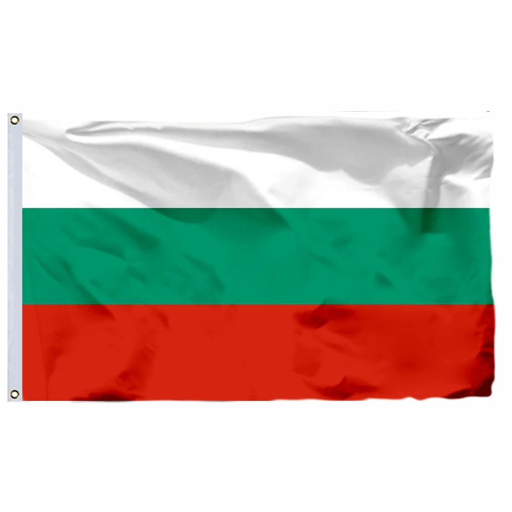 Bulgaria Bulgarian Flag 120 X 180 CM 100D Polyester Large Big Flags And Banners 4x6ft 2X3FT 3X5FT