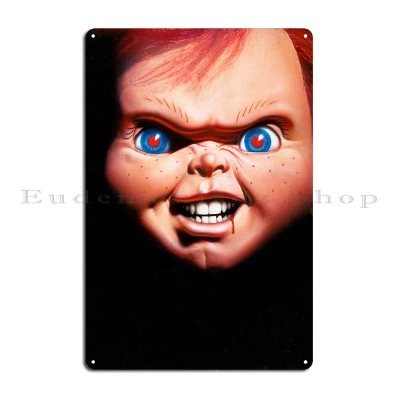 Child's Play 3 Key Art Metal Plaque Club Cinema Decoration Customize Club Tin Sign Poster