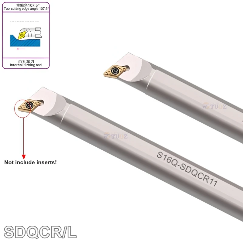 أدوات تحول باستخدام الحاسب الآلي SDUCR SDUCL SDQCR SDQCL 07 11 أدوات مملة الماس S08K S12M S16Q S20R S25S أصحاب الأدوات الداخلية من نوع المسمار #2