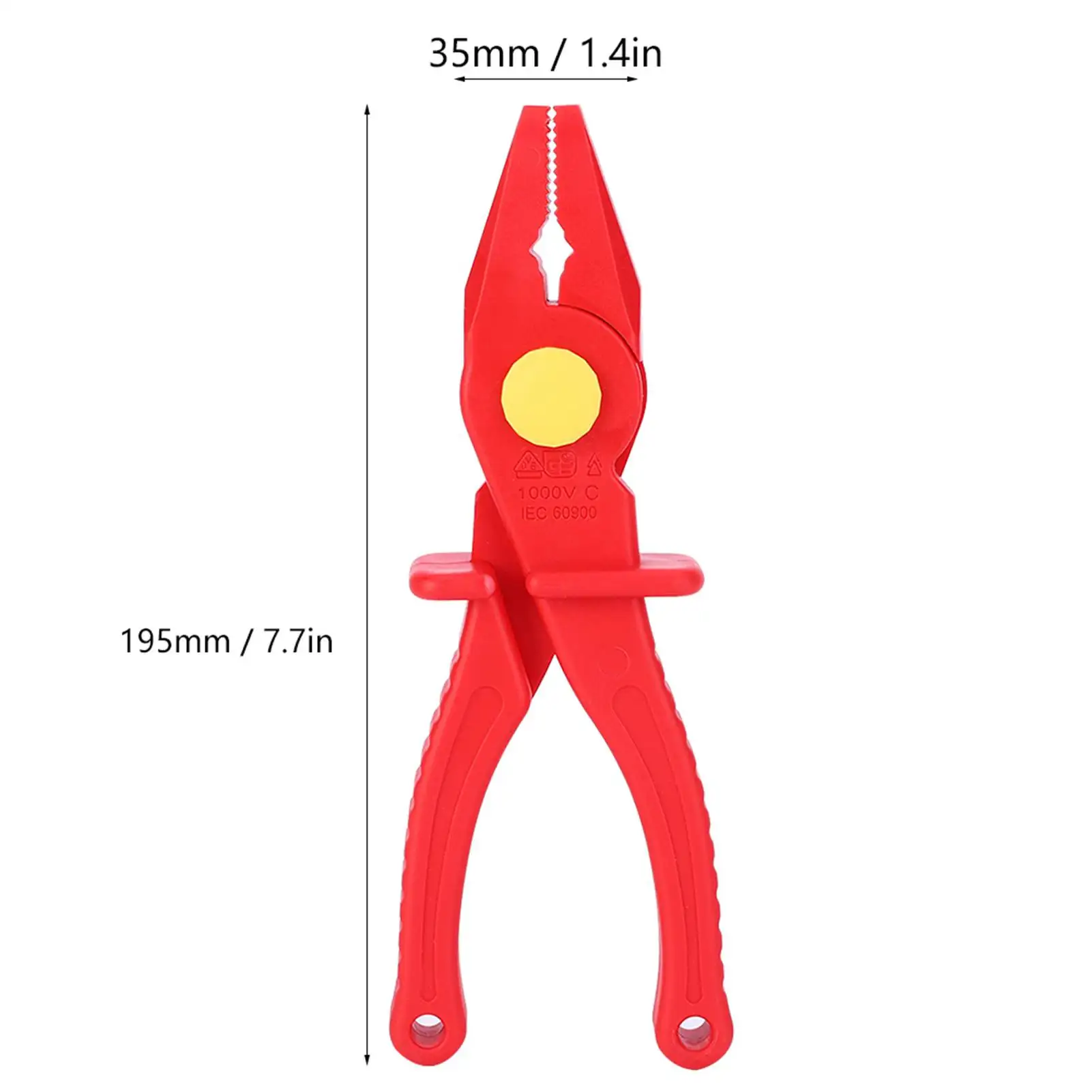 Multi Functional Insulated Plastic Cutting Pliers Hand Tools for Instrument Installation