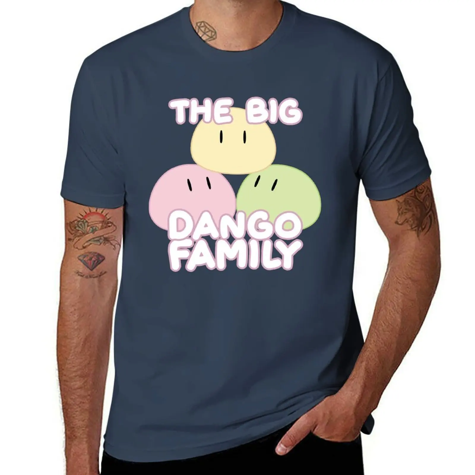 

Dango T-Shirt Urban Style Casual Short Sleeve Top