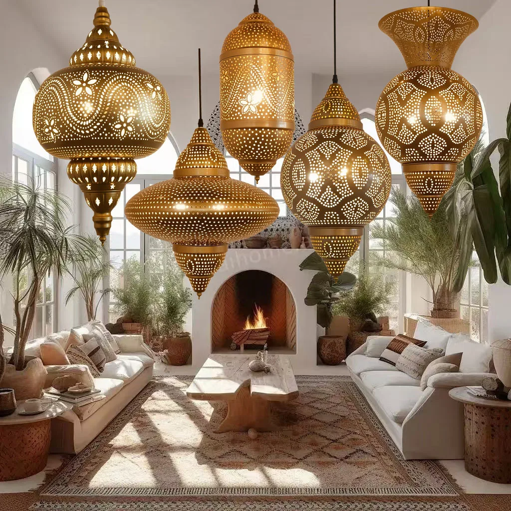 

South East Asia Exotic Vintage Chandelier Xinjiang Thai Style Western Restaurant Tea Room Homestay Bar Club Ambience Chandelier