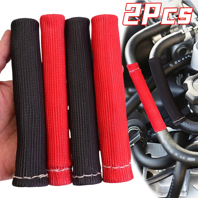 

Универсальный жгут проводов свечей зажигания, защитный чехол, аксессуары для двигателя из высокотемпературного стекловолокна, провод зажигания автомобиля, термозащита