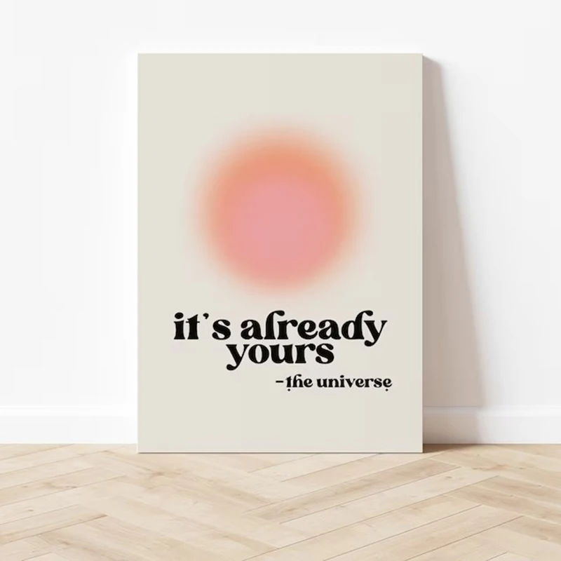 طباعة فنية للمعرض | الطباعة الرجعية | تأكيد جدار الفن | فن الحائط في السبعينيات | ملصق قماش مانيفست | ديكور عصري | التدرج | #3