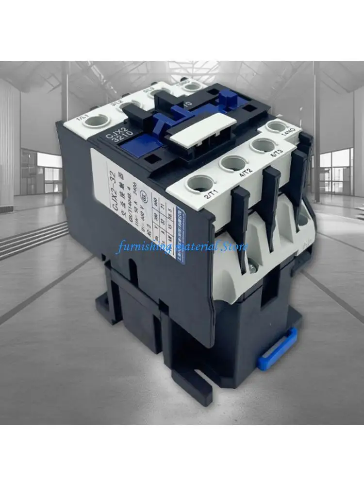 

Y5GD 3 Phase Electric Power Contactor CJX2-3210 Silver Alloys Conductors Plastic Housing For Electric Furnaces Machinery