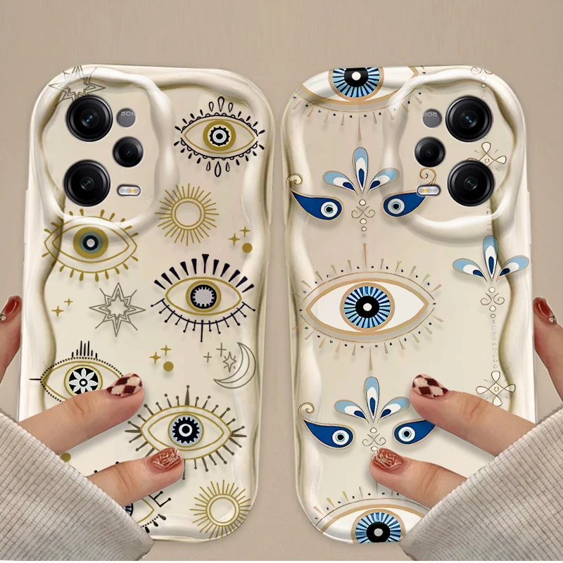 حافظة إبداعية لبطاقة التارو Sun Moon لهاتف Xiaomi Redmi Note 14 13 12 11 10 9 Pro Plus 14S 12S 11S 10S 9S Redmi 14C 14R 13C 12 4G 5G