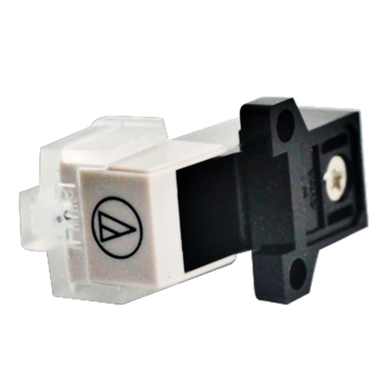 قلم خرطوشة متين + غطاء رأس القرص الدوار 4 دبوس اتصالات للفونوغراف القرص الدوار جراموفون LP إبرة الفينيل جودة عالية