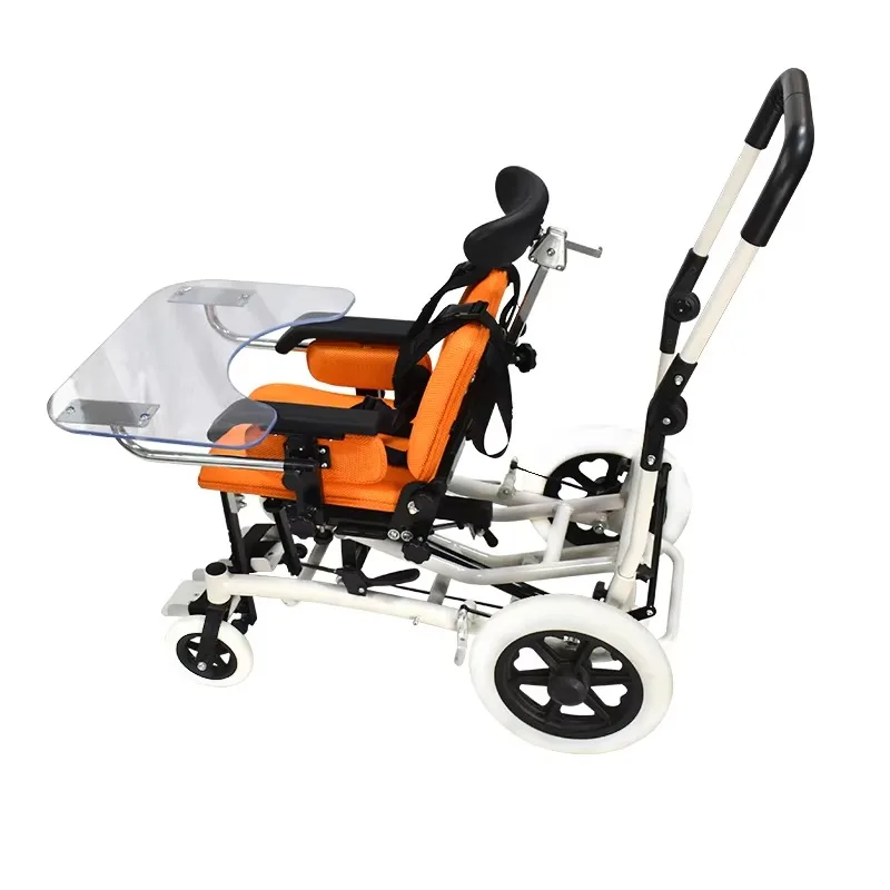 Imagen 3: Silla de Ruedas para Niños con Parálisis Cerebral, de Cuatro Ruedas